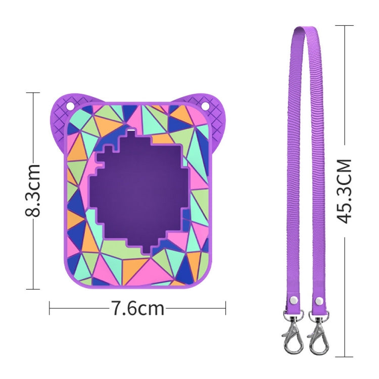 For Bitzee Magicals Digital Electronic Pet Gaming Machine Silicone Protective Cover(Pink)