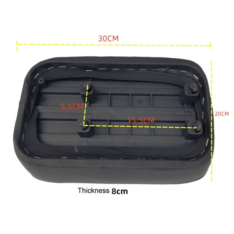 For SY K70 / A8 Electrical Motorcycle Seat Cushion Passenger Rear Seat Pad