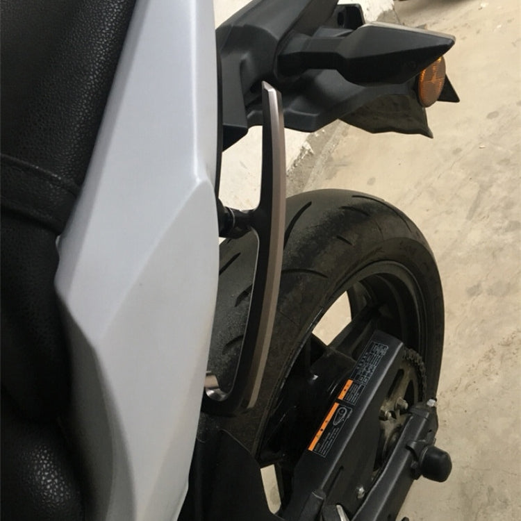 For Kawasaki Z650 2017-2018 Motorcycle Rear Seat Armrest Pull Bow(Titanium)