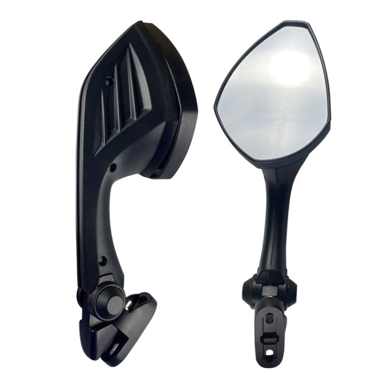 Motorcycle Modification Reversing Mirror Accessories For Kawasaki(Black)