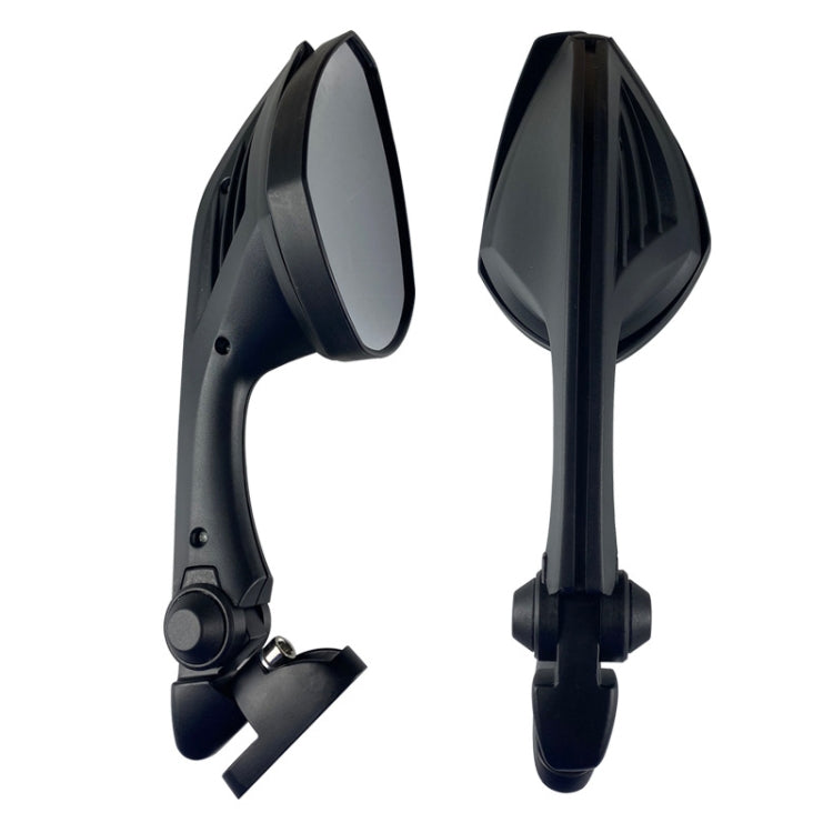 Motorcycle Modification Reversing Mirror Accessories For Kawasaki(Black)