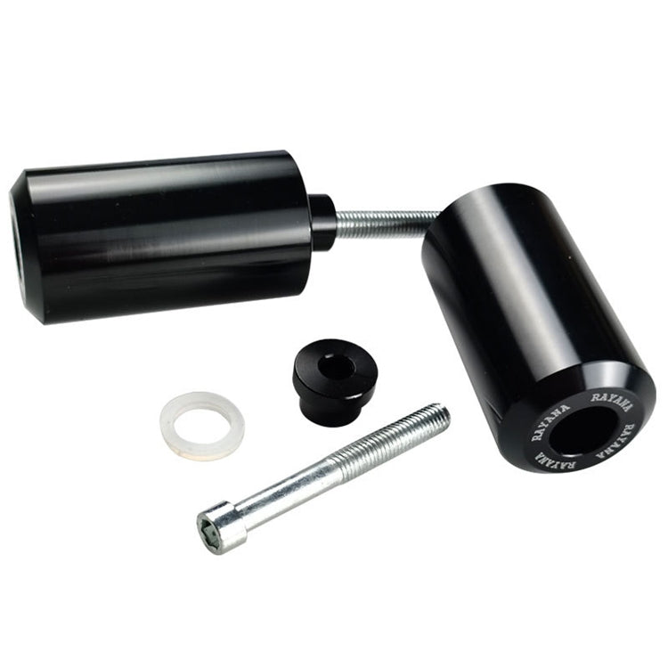 For Kawasaki Z1000 Motorcycle Aluminum Alloy Body Anti-Fall Bar(Black)