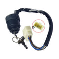For Kawasaki ATV/UTV Starter Power Ignition Switch Key Lock(Black)
