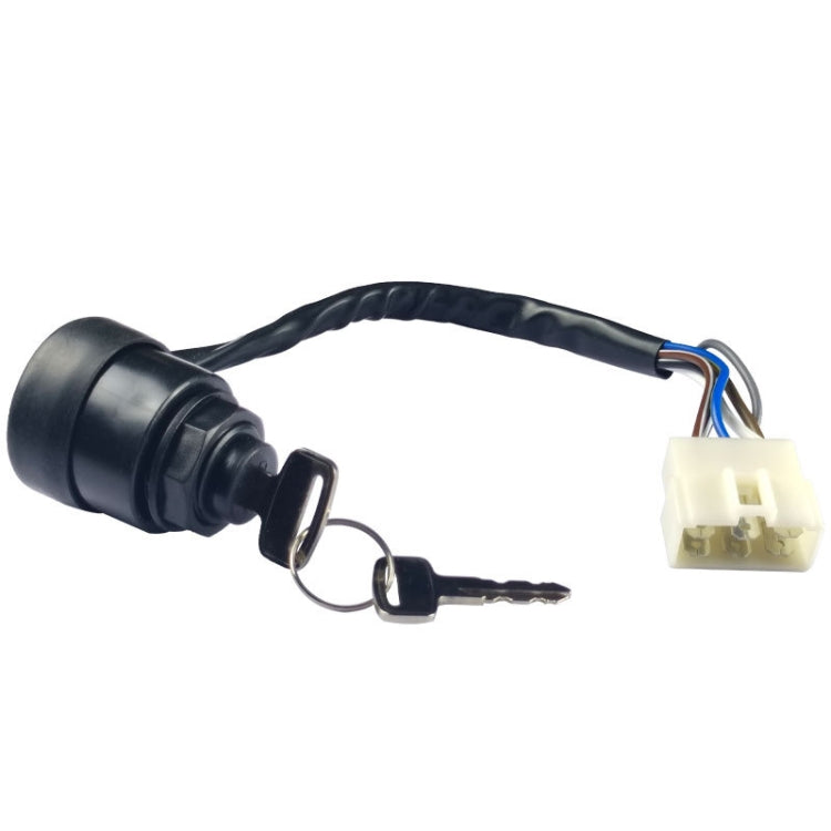 For Kawasaki ATV/UTV Starter Power Ignition Switch Key Lock(Black)