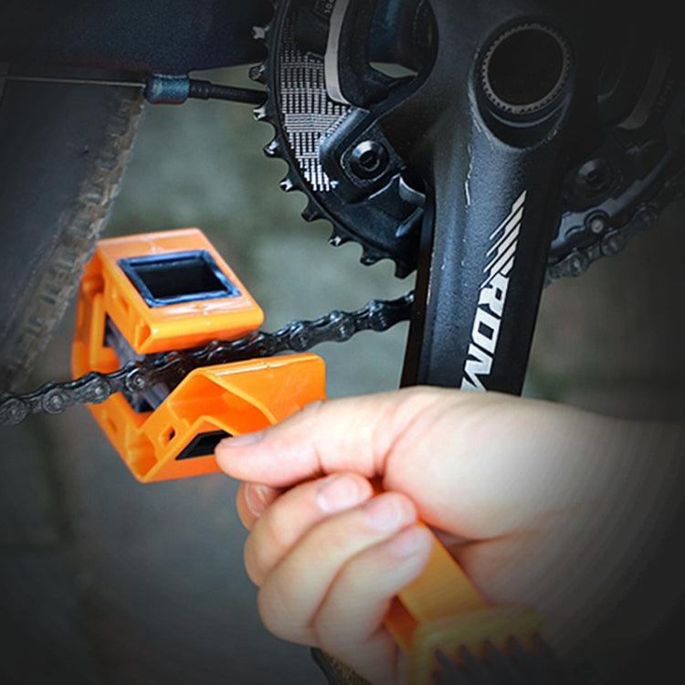 CYLION Bicycle Multifunctional Chain Washer Mountain Bike Maintenance Tools Accessories, Style: Set One