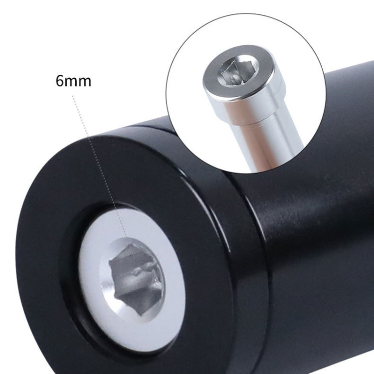 Bicycle Hidden Handlebar Lifter Mountain Bike Handlebar Riser Fork Tap, Style: Short