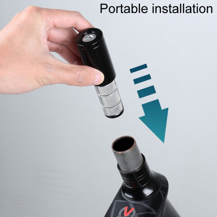 Bicycle Hidden Handlebar Lifter Mountain Bike Handlebar Riser Fork Tap, Style: Long