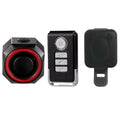 Bicycle Smart Taillight Anti-theft Alarm Brake Warning Light, Model: WL03C Set + Silicone Remote Control