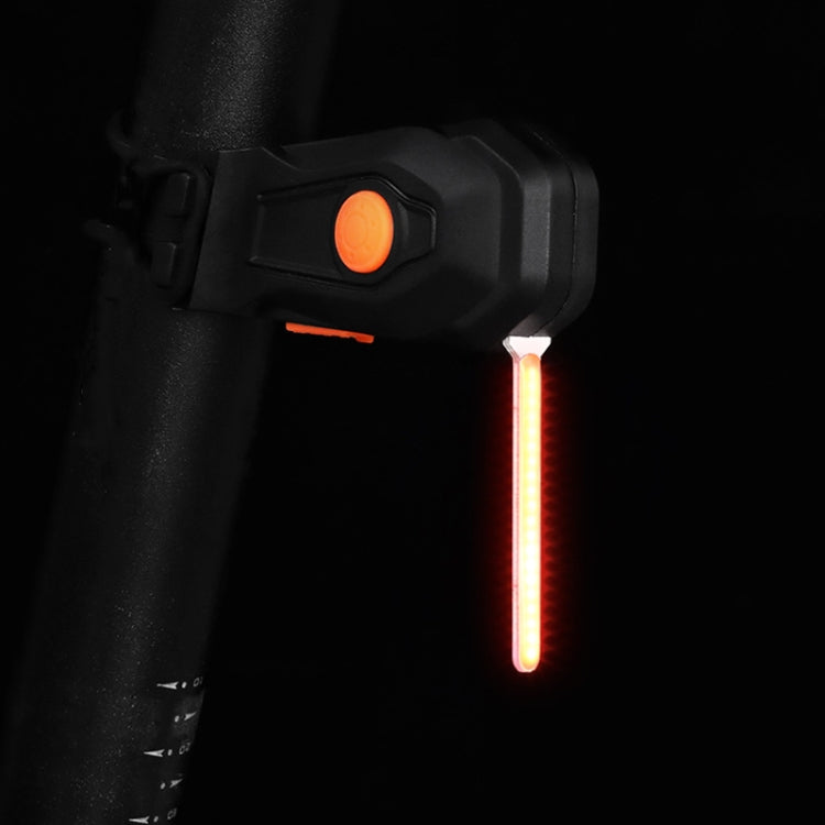 Bicycle Flowing Warning Tail Light Mountain Bike Night Riding Safety Indicator Light(Red Light)