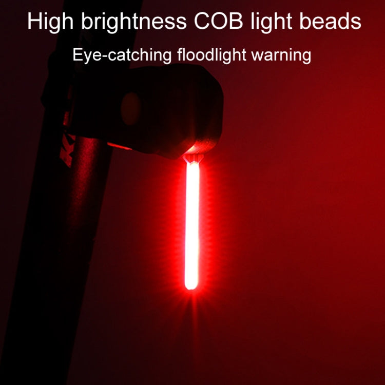Bicycle Flowing Warning Tail Light Mountain Bike Night Riding Safety Indicator Light(Red Light)