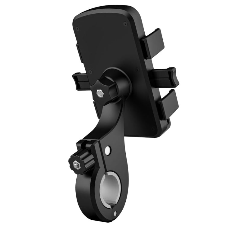 Mountain Road Bike Phone Holder Motorcycle Aluminum Alloy Riding Navigation Bracket, Model: Handlebar Model