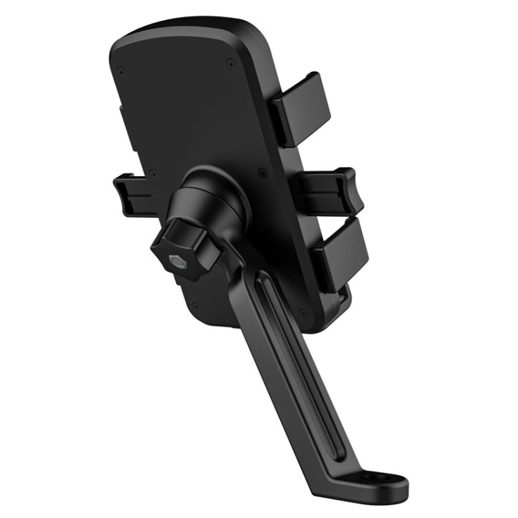Mountain Road Bike Phone Holder Motorcycle Aluminum Alloy Riding Navigation Bracket, Model: Rearview Mirror Model