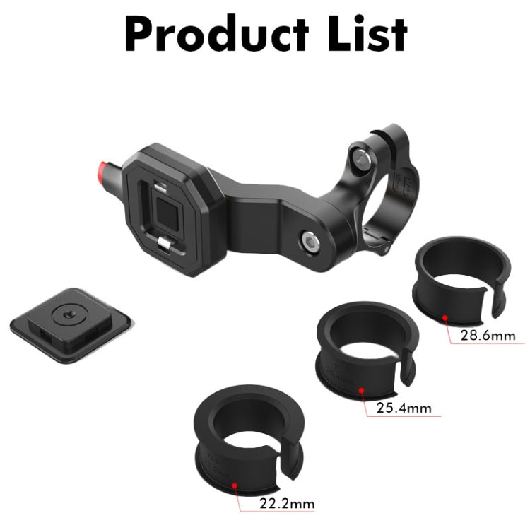 146A Bicycle Motorcycle Cell Phone Holder Rearview Mirror Handlebar Outdoor Riding Navigation Holder