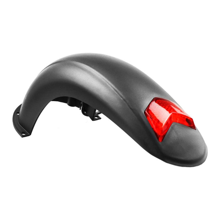 AIMITE For 10 Inch KUGOO M4 Electric Scooter Rear Fender Accessories With Tail Light(Black)