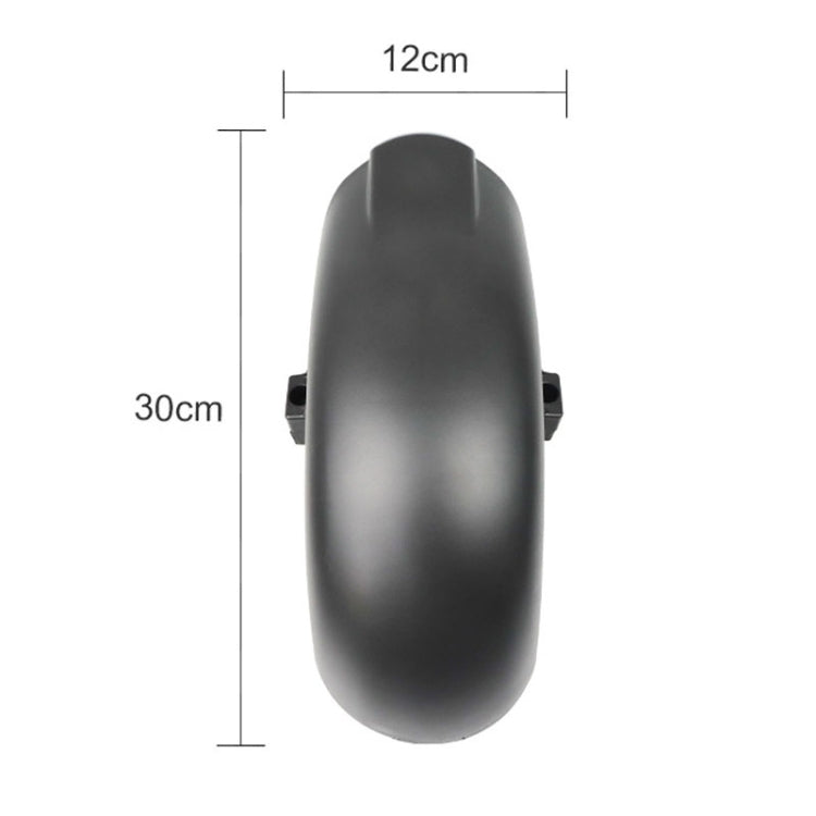AIMITE For 10 inch KUGOO M4 Electric Scooter Front Fender Water Baffle(Black)