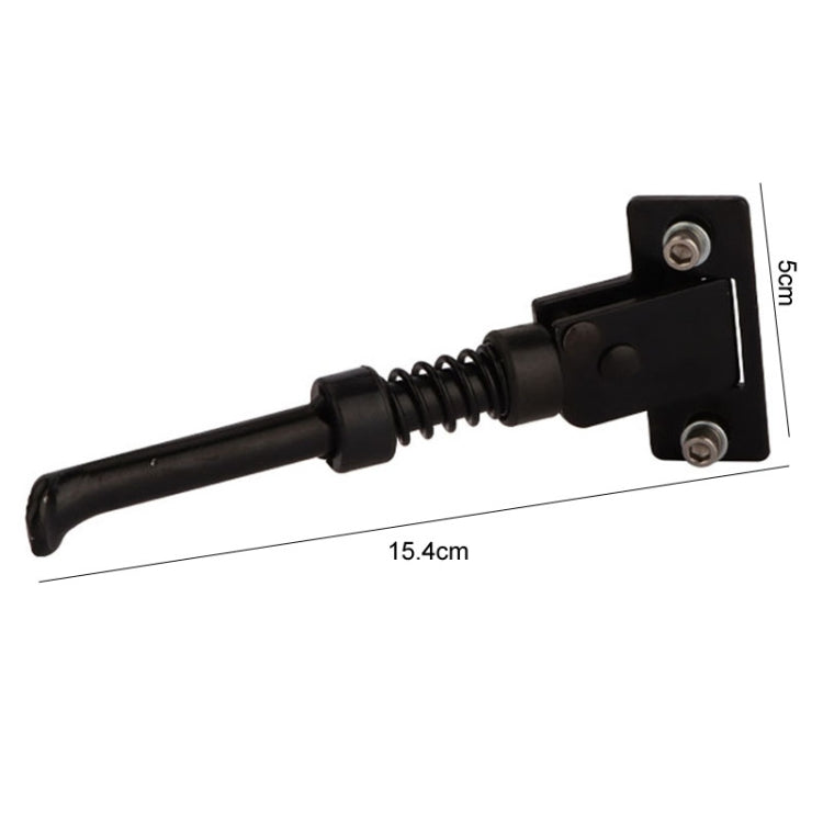 AIMITE For KUGOO M2 Electric Scooter Foot Support Bracket Metal Parking Kickstand(Black)