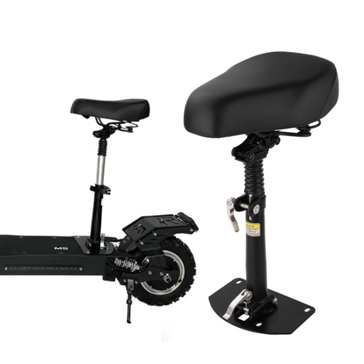 For KUGOO M2 / M4 / M5 AIMITE Electric Scooter Folding Shock Absorbing Seat(黑色)