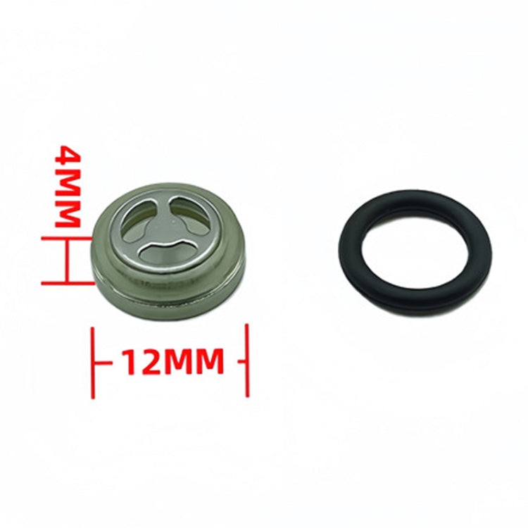 2pairs Motorcycle Electric Vnehicle Disc Brake Upper Pump Oil Mirror(12mm)