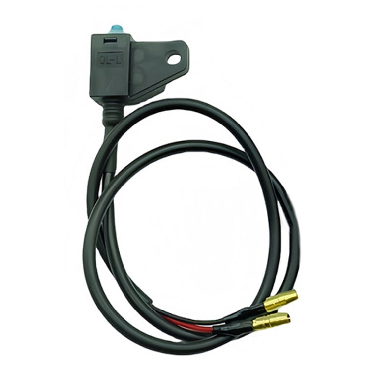 Motorcycle Electric Vehicle Brake Power-Off Switch Scooter Front Rear Disc Brake Switch With Wire(Left)