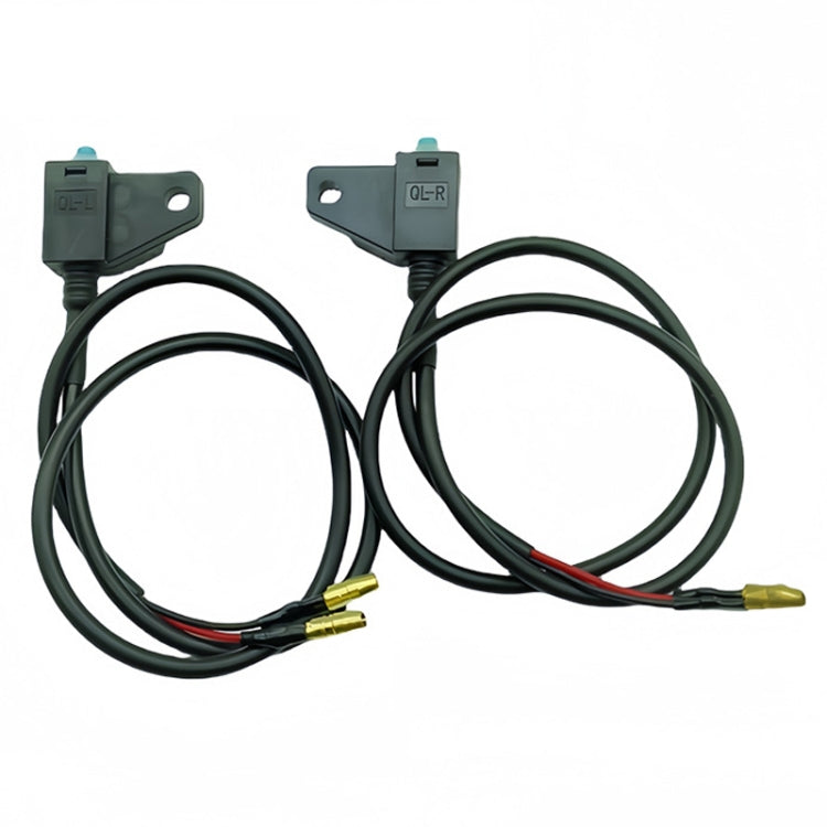 Motorcycle Electric Vehicle Brake Power-Off Switch Scooter Front Rear Disc Brake Switch With Wire(Left)
