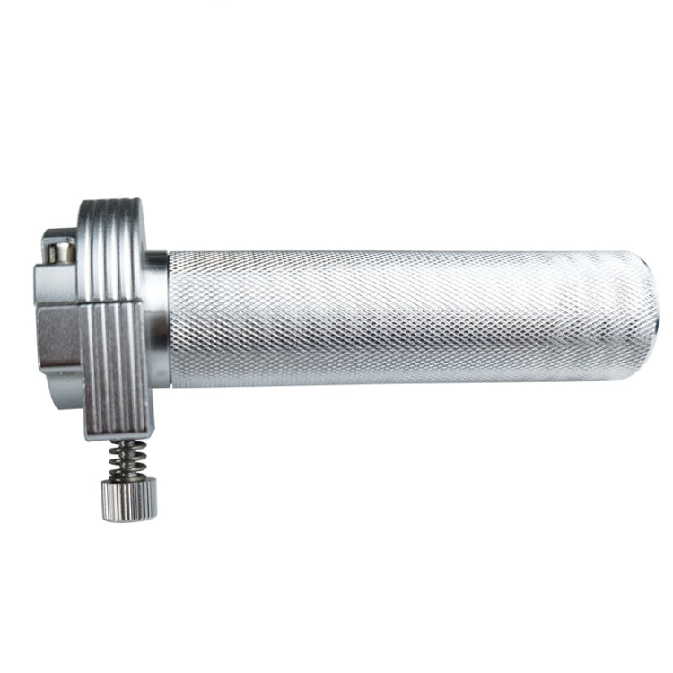 For Harley 883 / 1200 Aluminum Alloy Motorcycle Throttle Twist Oil Twist Oiler, Size: 25mm(Silver)