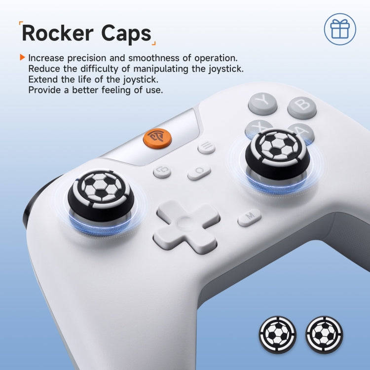 EasySMX X05 Wireless Gamepad Hall RGB Effect Controller For PC / Phone / Switch / Steam Deck(Green)