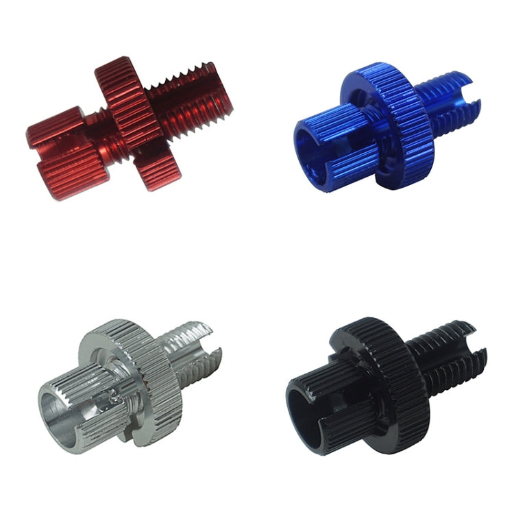 Motorcycle Electric Vehicle Front And Rear Pump Brakes Adjustment Screw(Silver)