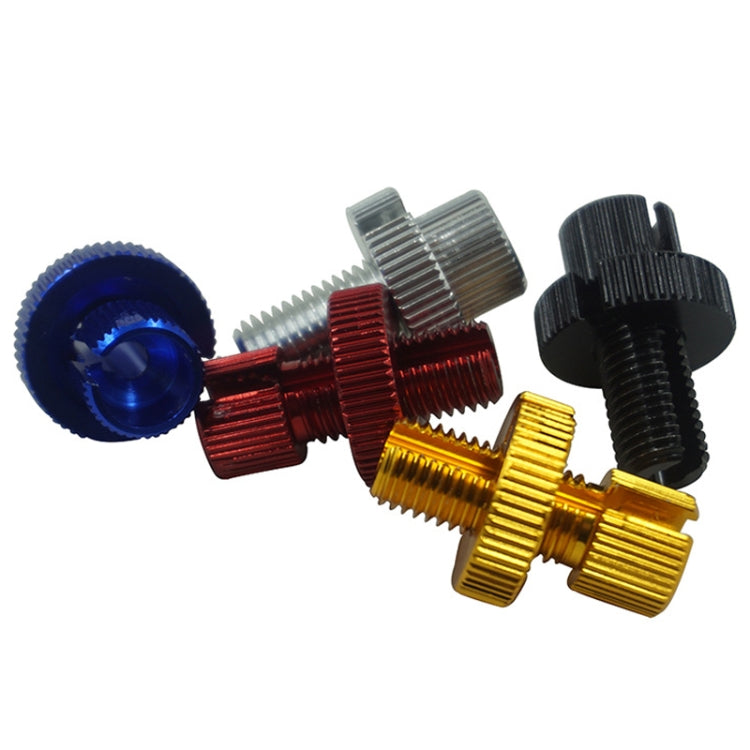 Motorcycle Electric Vehicle Front And Rear Pump Brakes Adjustment Screw(Red)
