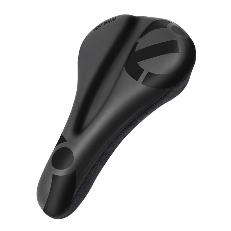 ESLNF Mountain Bike Saddle Cover Cycling Shock Absorbing Saddle Gear, Style: Round Logo