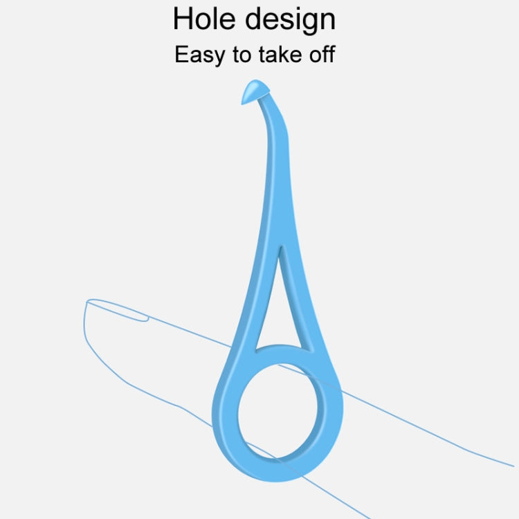 Fawnmum Braces Remover Invisible Orthodontic Removal Hook(White)