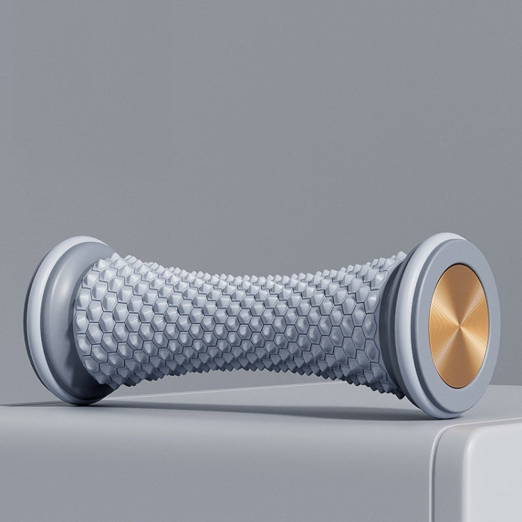 Plantar Fascia Wheel Foot Massager Yoga Roller Arch Trainer(Gray)