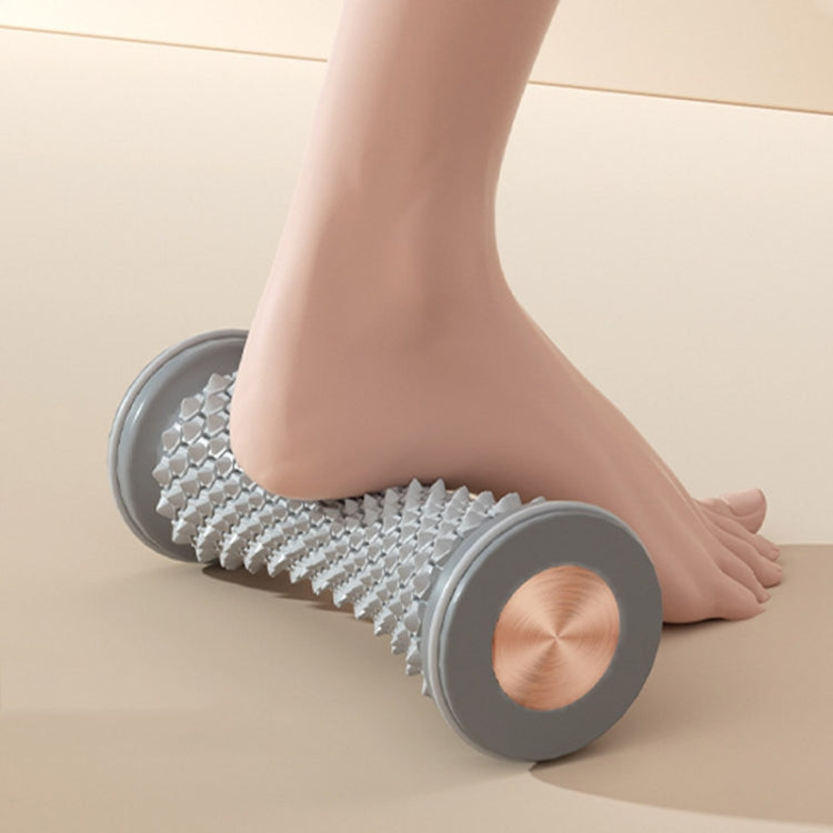 Plantar Fascia Wheel Foot Massager Yoga Roller Arch Trainer(Gray)