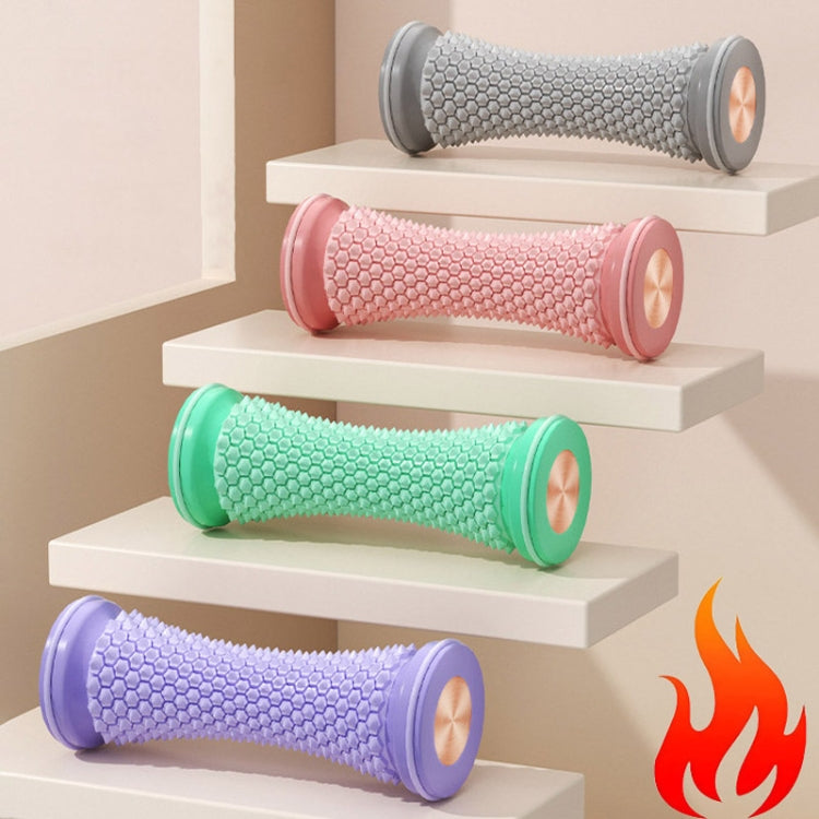 Plantar Fascia Wheel Foot Massager Yoga Roller Arch Trainer(Purple)