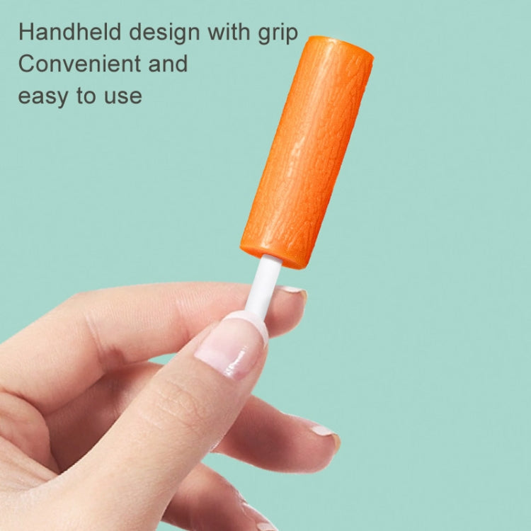 Fawnmum 2pcs /Box Handheld Hollow Cylinder Orthodontic Bite Sticks(Original Flavor)