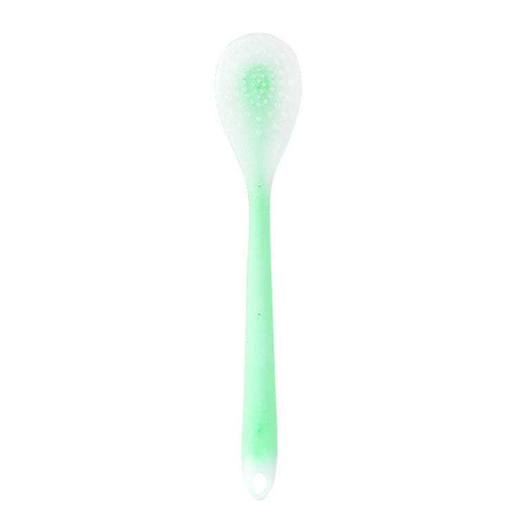Meridian Points Gua Sha Patting Board Silicone Palm Massage Whacker, Style: Green 38cm