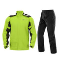 SULAITE Outdoor Motorcycle Riding Full Body Split Raincoat Suit, Size: XXL(Green)