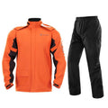 SULAITE Outdoor Motorcycle Riding Full Body Split Raincoat Suit, Size: XXXL(Orange)