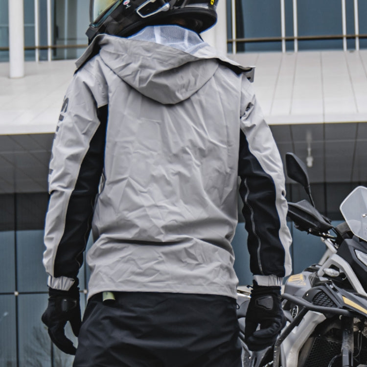 SULAITE Outdoor Motorcycle Riding Full Body Split Raincoat Suit, Size: M(Green)