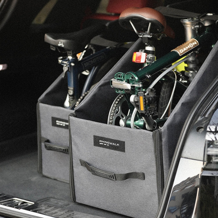 Rhinowalk RK70 For Brompton 14-inch Folding Bicycle Storage Box Car Trunk Bag(Black)