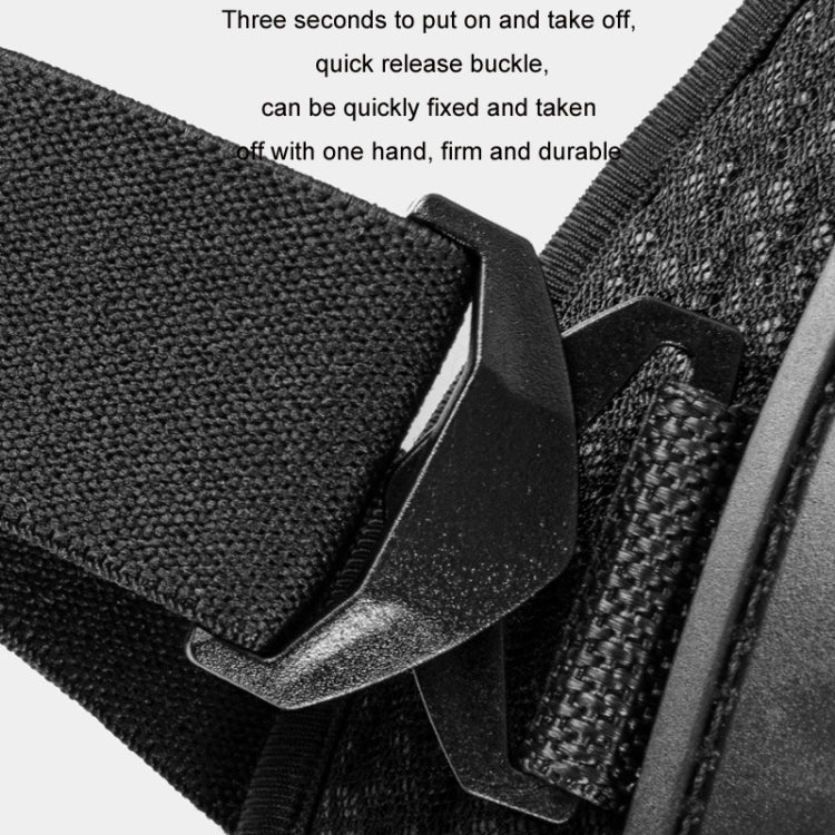 SULAITE Cycling Honeycomb Breathable Heat Dissipation Motorcycle Adjustable Protective Gear, Style: 2pcs /Set Knee Pads