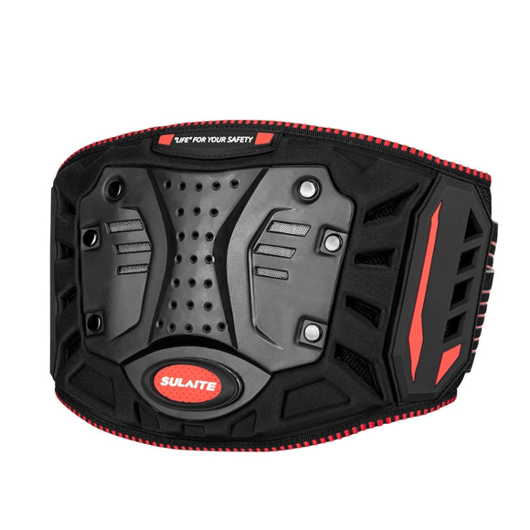 SULAITE Motorcycle Riding Breathable Anti-Fall Belt, Color: Red S/M