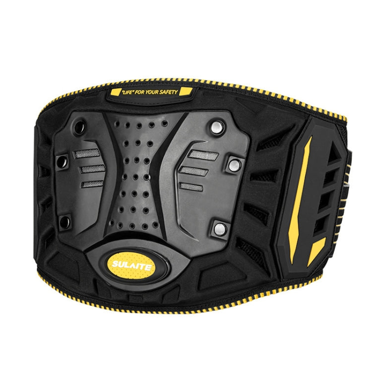 SULAITE Motorcycle Riding Breathable Anti-Fall Belt, Color: Yellow L/XL