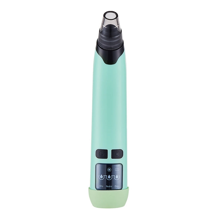 KS-X007 Electric Heating Hot Compress Pore Cleaner Home Facial Blackhead Acne Remover(Green)