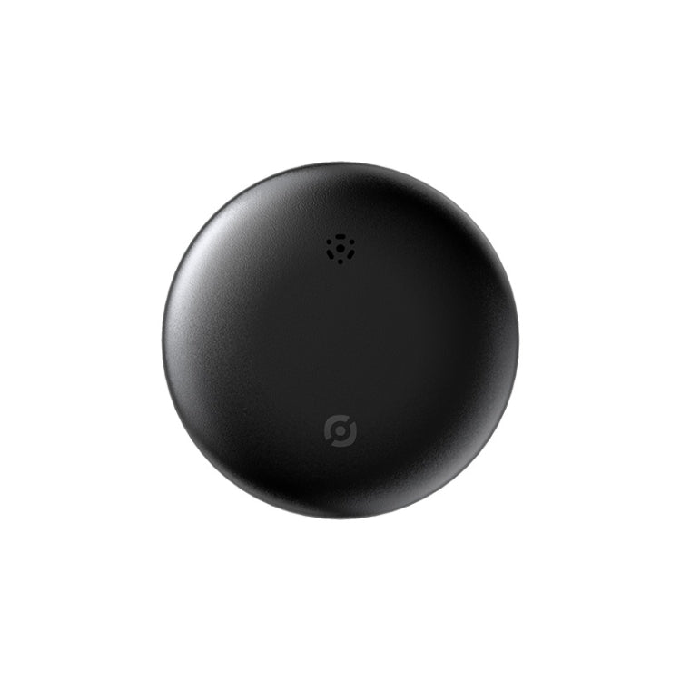 For Apple Series S10 Round Smart Global Anti-Lost Device IP67 Waterproof Locator(Black)