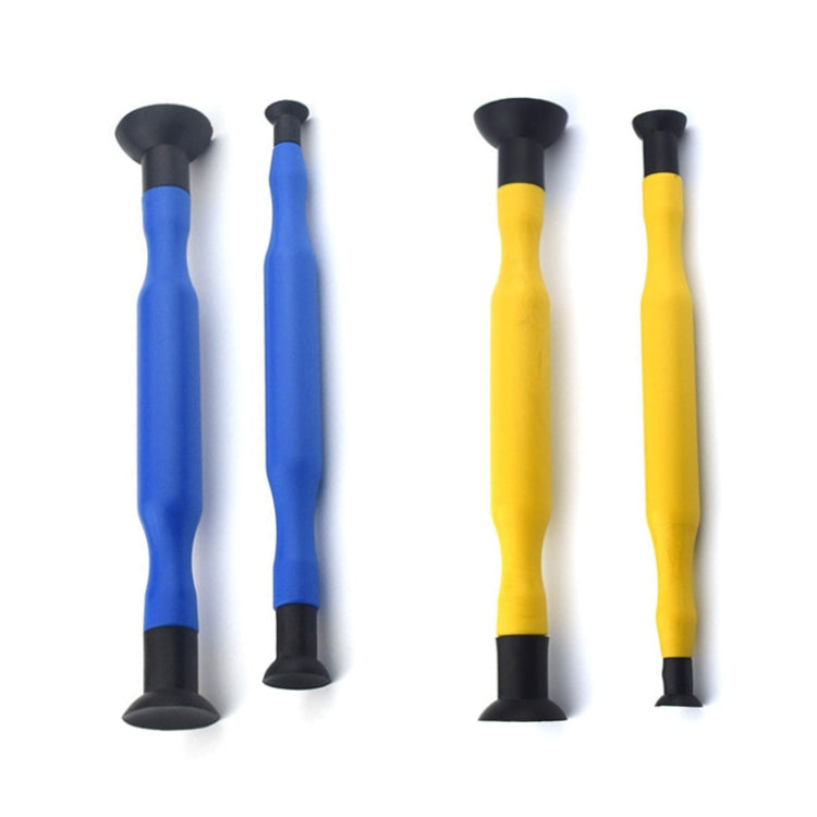 2pcs /Set Manual Valve Suction Cup Grinder Auto Repair Tool(Yellow)