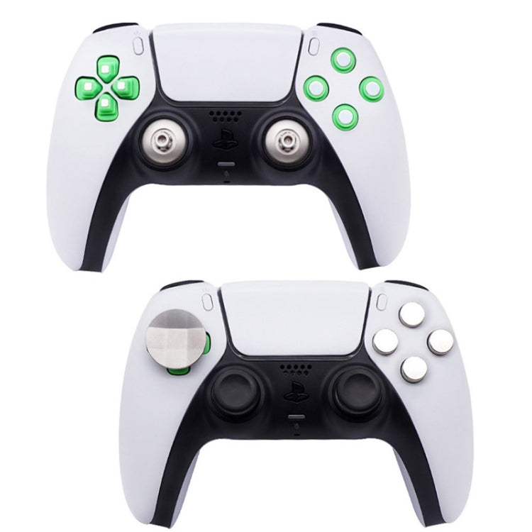 For PS4 20pcs /Set Gamepad Metal Buttons Mushroom Head Magnetic Base Cross Keys Accessory Set