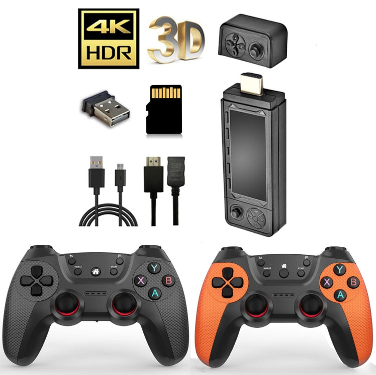 X9 Ultra Video Game Stick Console With 2.4G Double Wireless Controller 256GB  60000+ Games