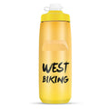WEST BIKING 750ML Bicycle Water Bottle Portable Outdoor Cycling Water Cup, Color: Bright Yellow