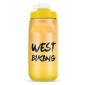 WEST BIKING 620ML Bicycle Water Bottle Portable Outdoor Cycling Water Cup, Color: Bright Yellow
