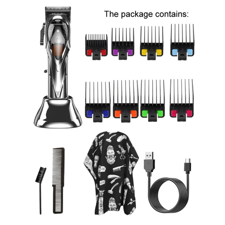 Rechargeable Magnetic Suspension High-speed Electric Hair Clipper(Gold)